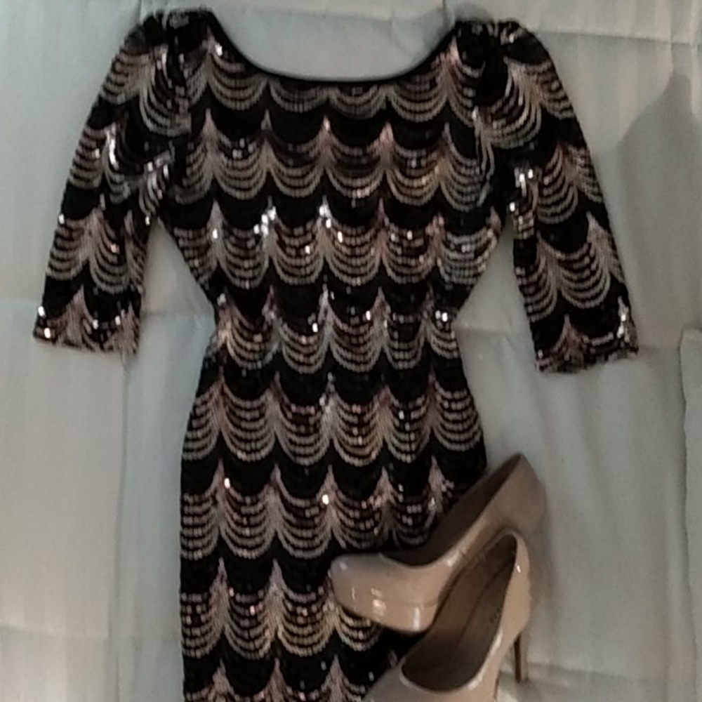 Sequins bodycon dress